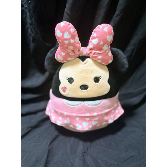 Minnie Mouse Squishmallow Valentine's Day Plush Toy Disney Squishmallows 8" - Picture 1 of 3